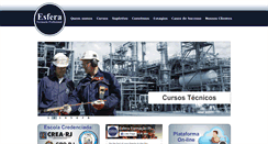 Desktop Screenshot of esferaonline.com.br
